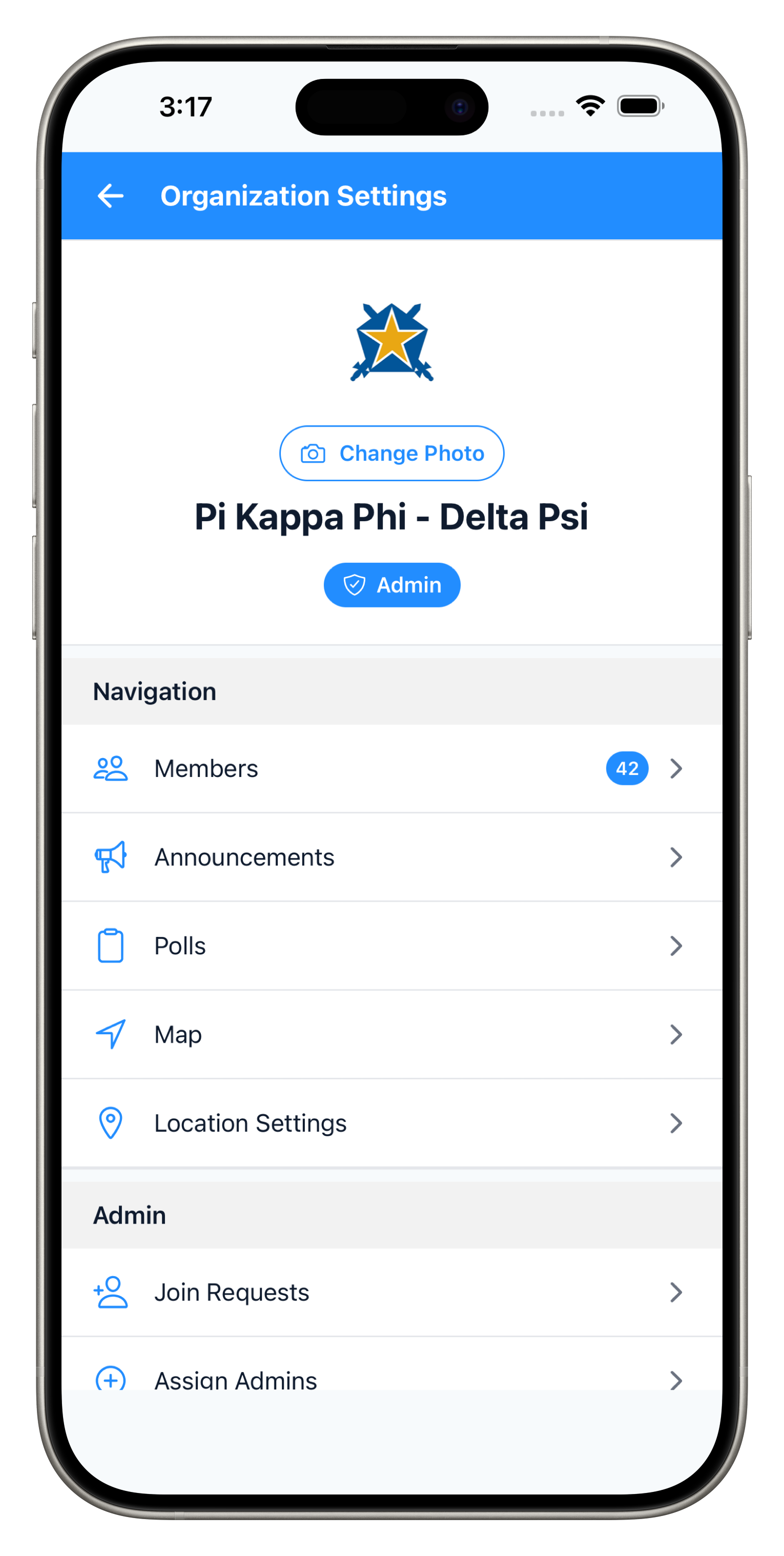 CliqWave live location check-in map